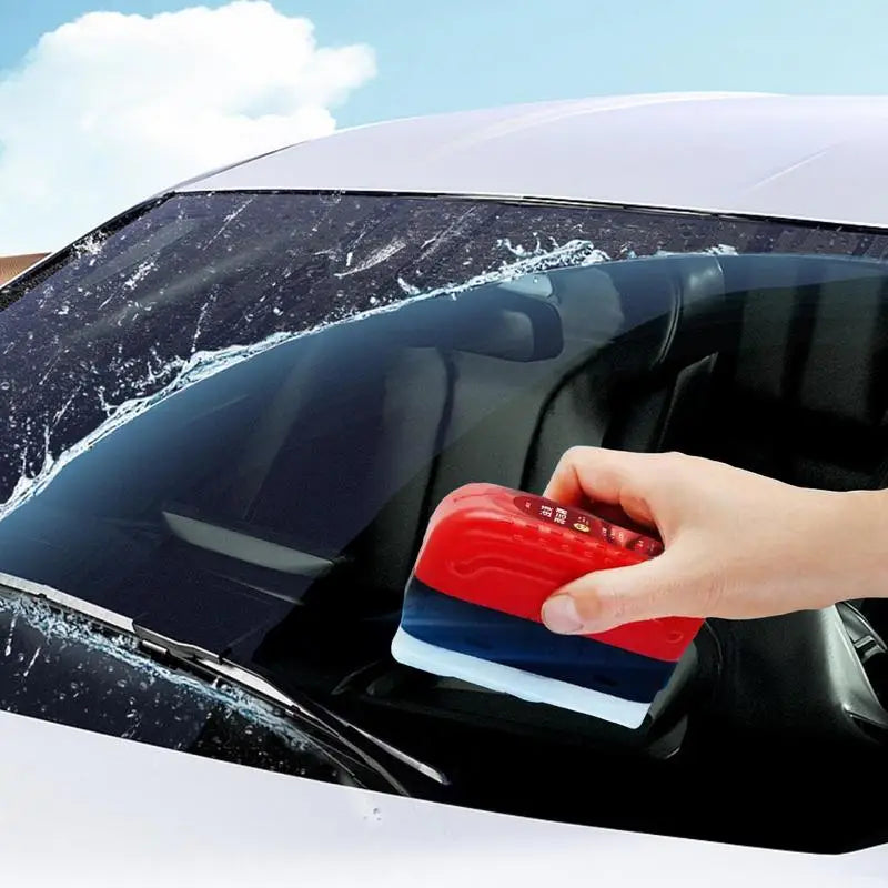 Automotive Oil Film Cleaning Brush Auto Rainproof Glass Remover All 1