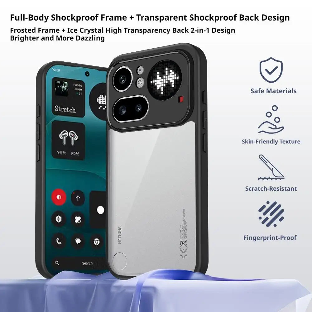 Nothing Phone 4A / 4A Pro Matte TPU Shockproof Case