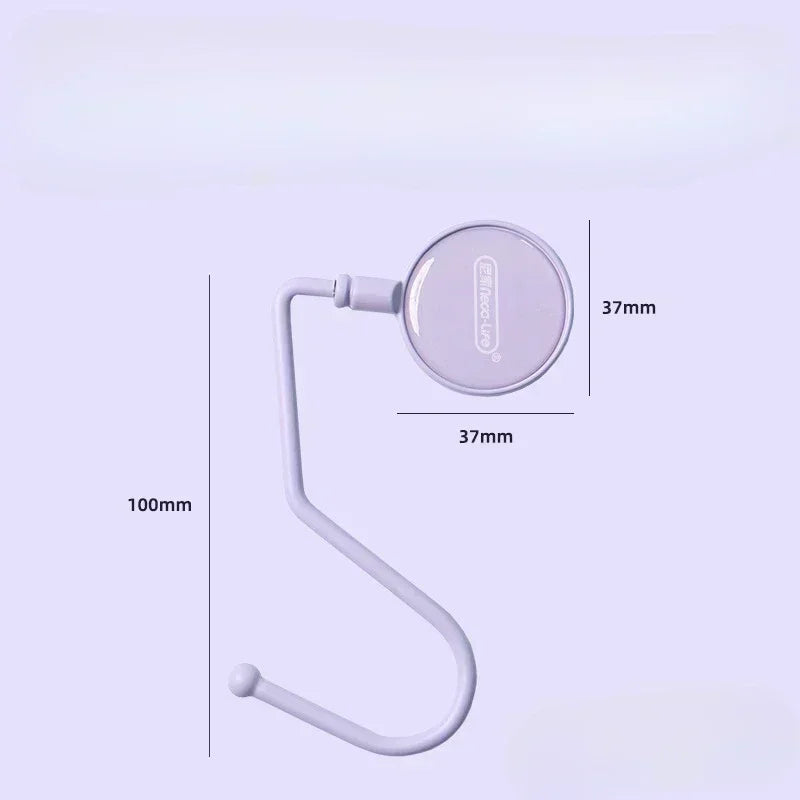Cute Morandi Bag Hook Heavy Table Purse Travel Handbag Side Durable