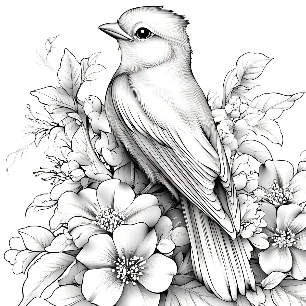 Bview Art 20 Pages Adult Coloring Books Stress Relief Doodle Drawing