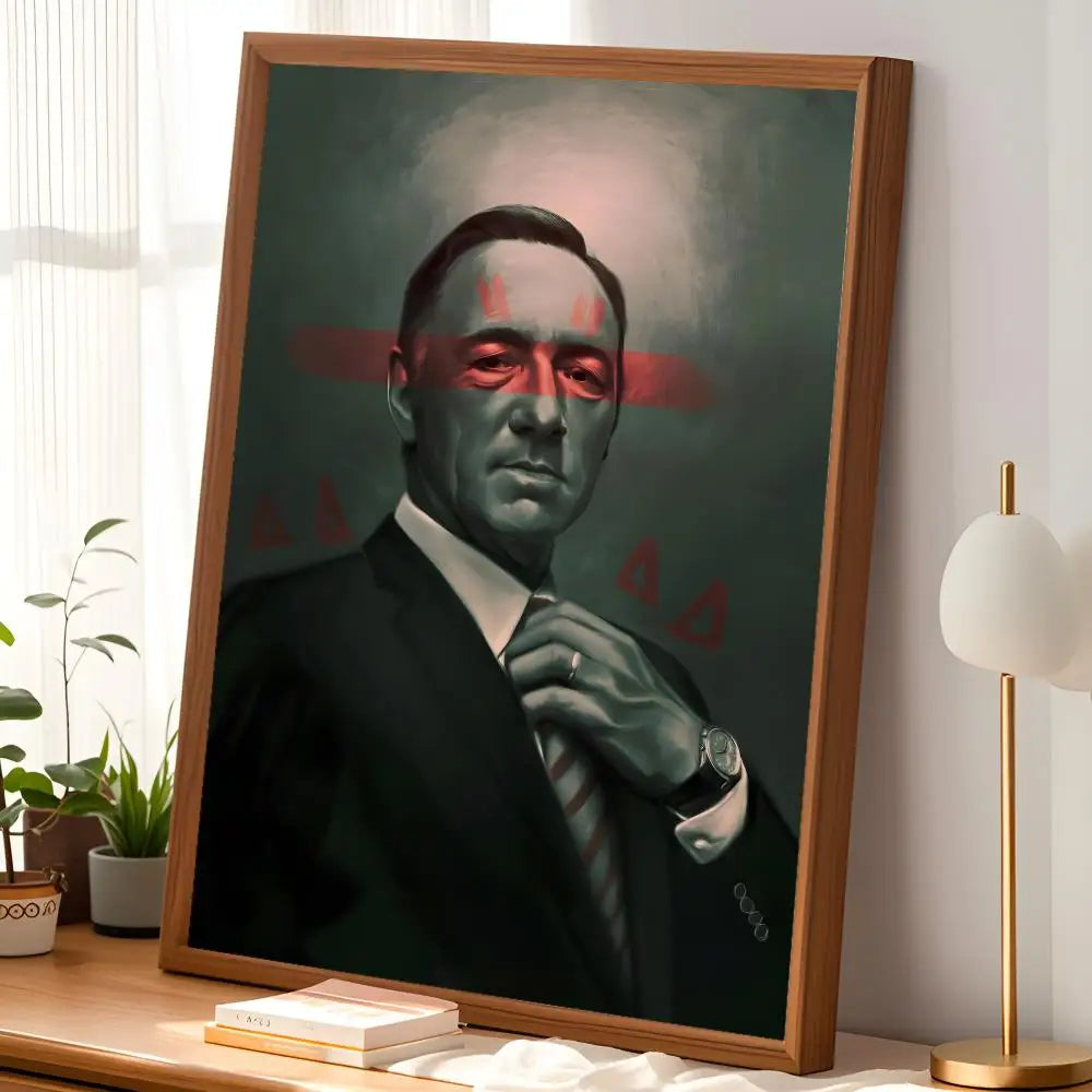 House of Cards TV Poster – Self-Stick HD Wall Art Decor