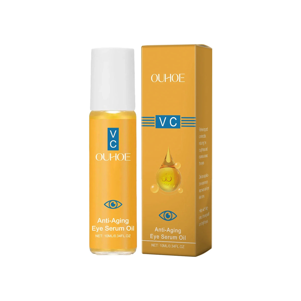 OUHOE VC Eye Serum Oil – Firming, Brightening & Hydrating 10ml