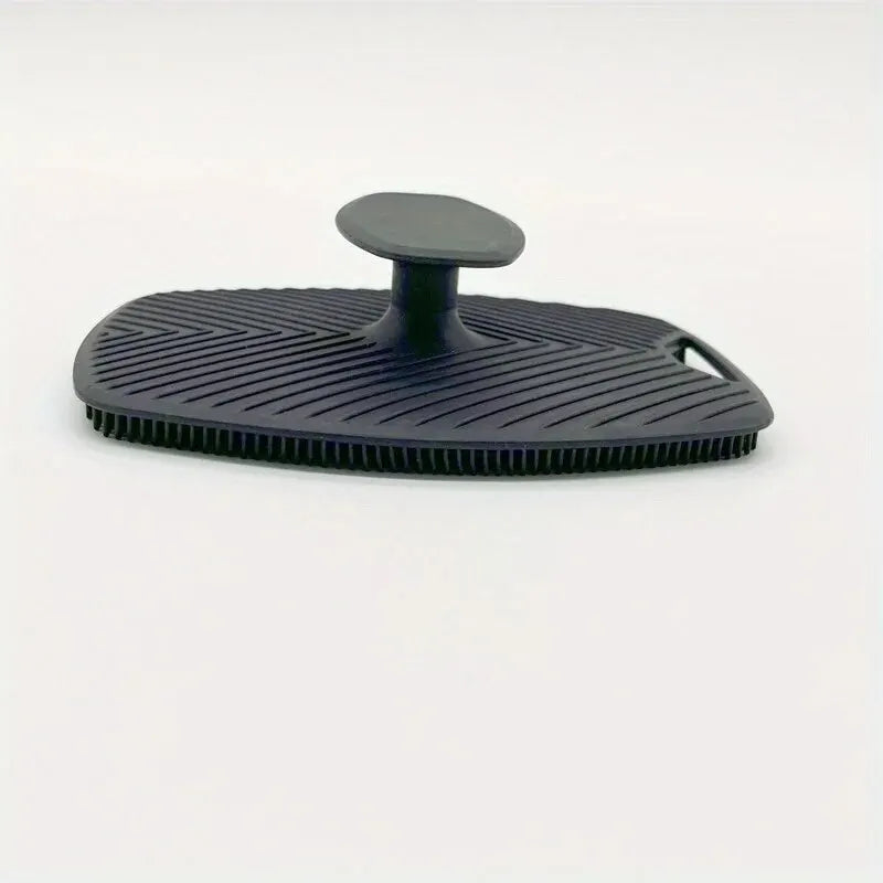 Silicone Exfoliating Body Scrubber Brush | No-Slip Handle