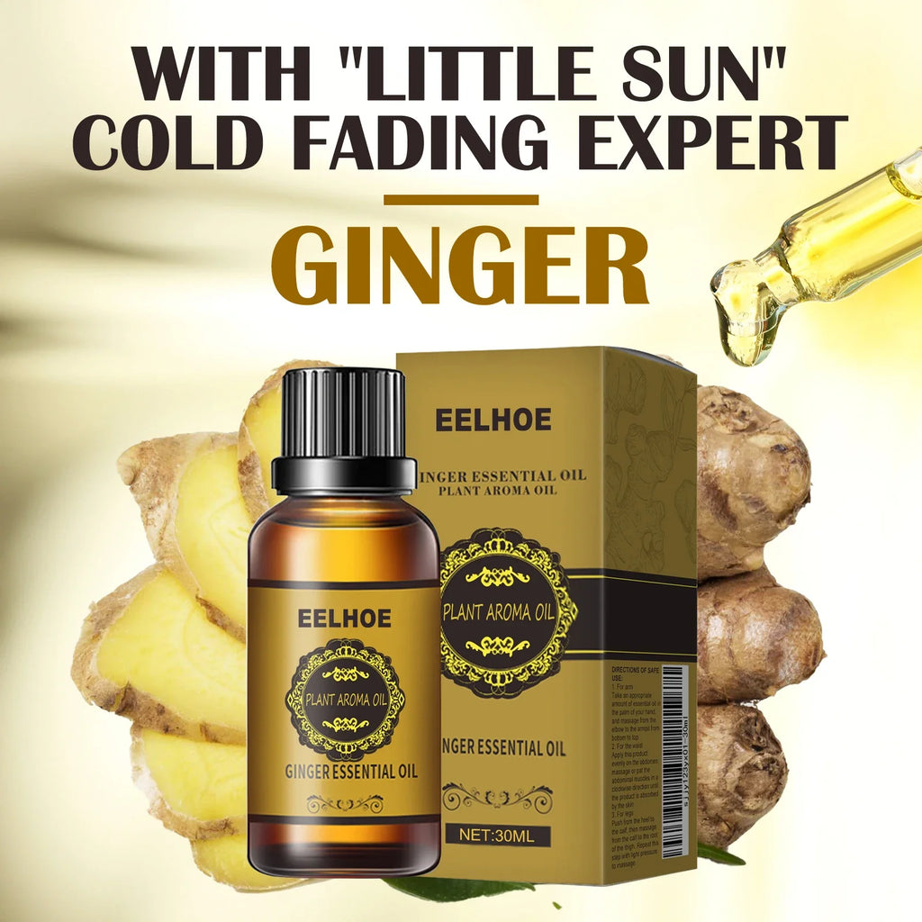 Eelhoe Ginger Body Massage Oil – Firming & Toning 30ml