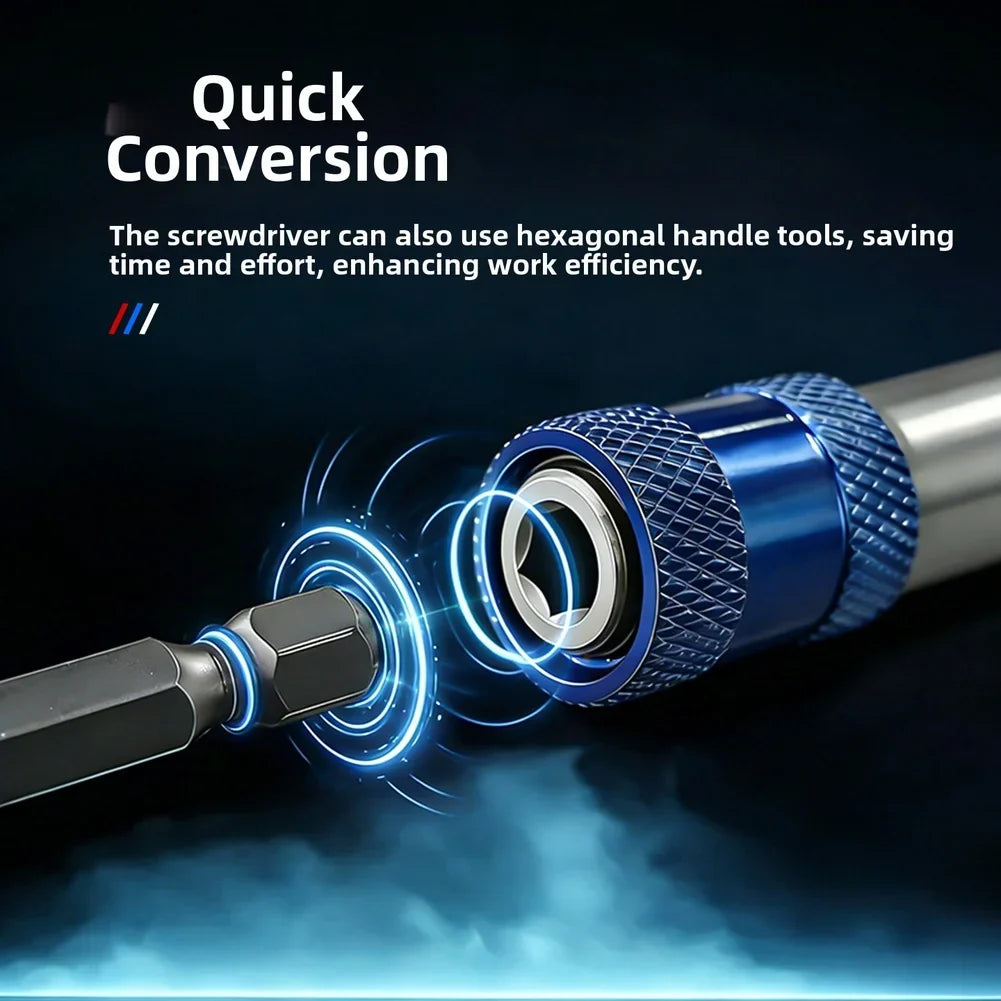 M10 Hex Shank Drill to Screwdriver Bit Adapter | Quick Release