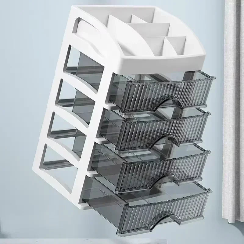 Large Capacity Drawer Makeup Organizer & Lipstick Holder