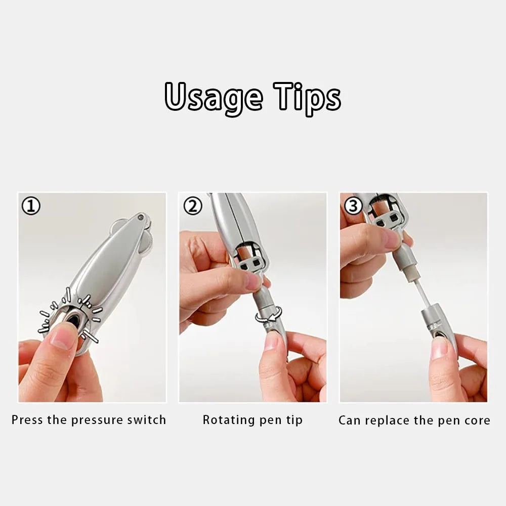 Deformable Pen Decompression Stationery Squid Bizarre Press Ballpoint
