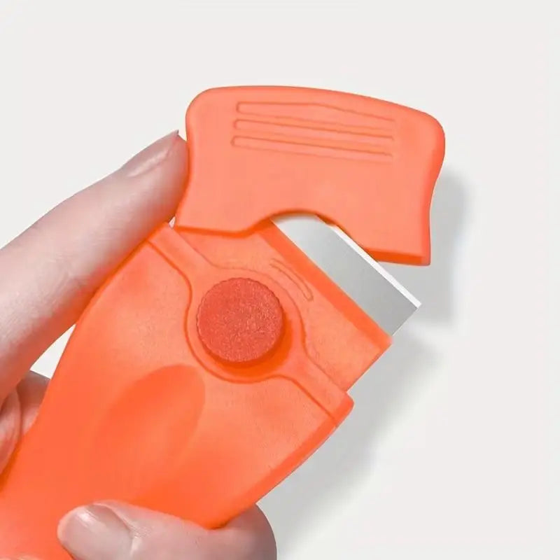 Stainless Steel Wall Scraper – Self-Adhesive Remover with Cover