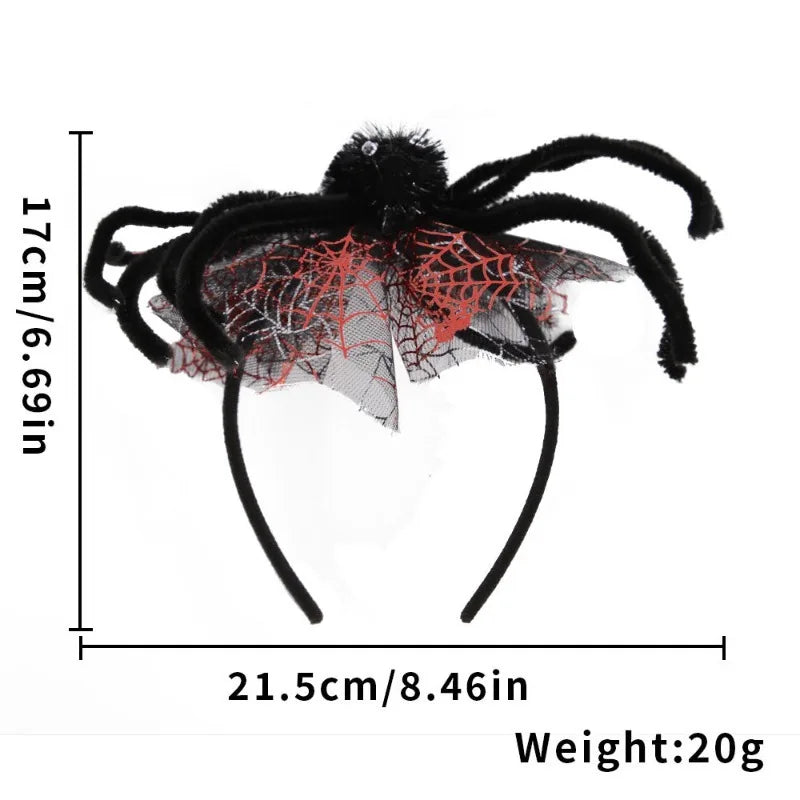 Witch Hat Spider Halloween Headband | Party Costume Accessory