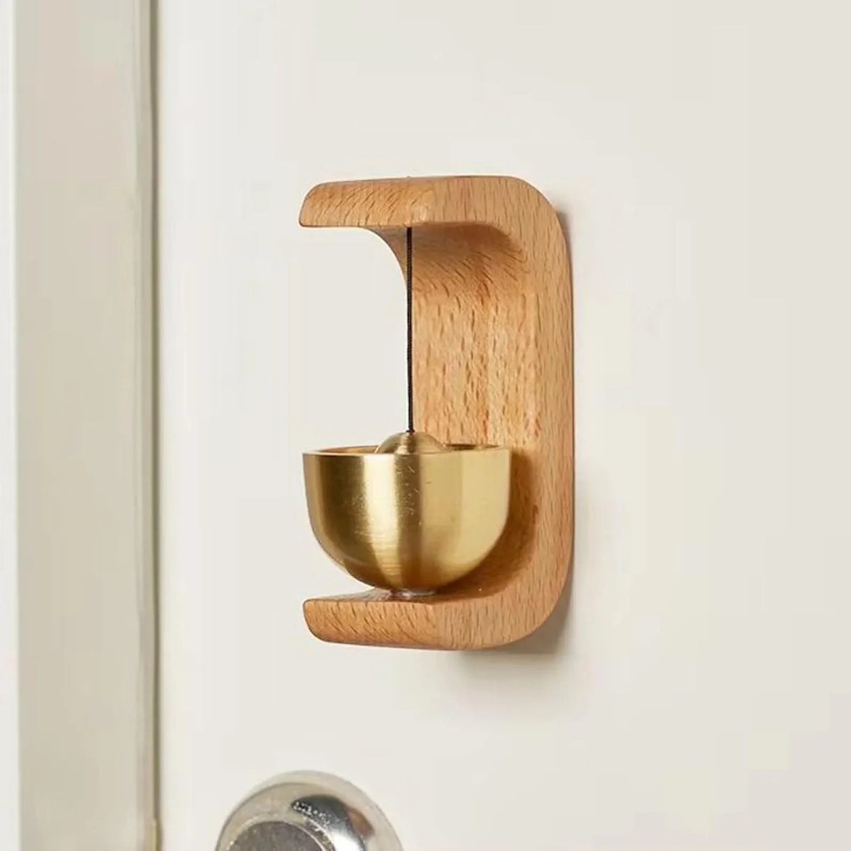 Shop Door Entry Shopkeepers Wood Brass Hanging Restaurant Home