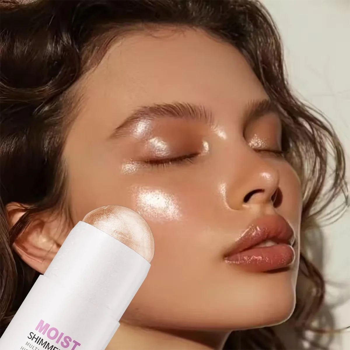 Hello Kiss Glowup Highlighter Stick – Buildable Face Contour