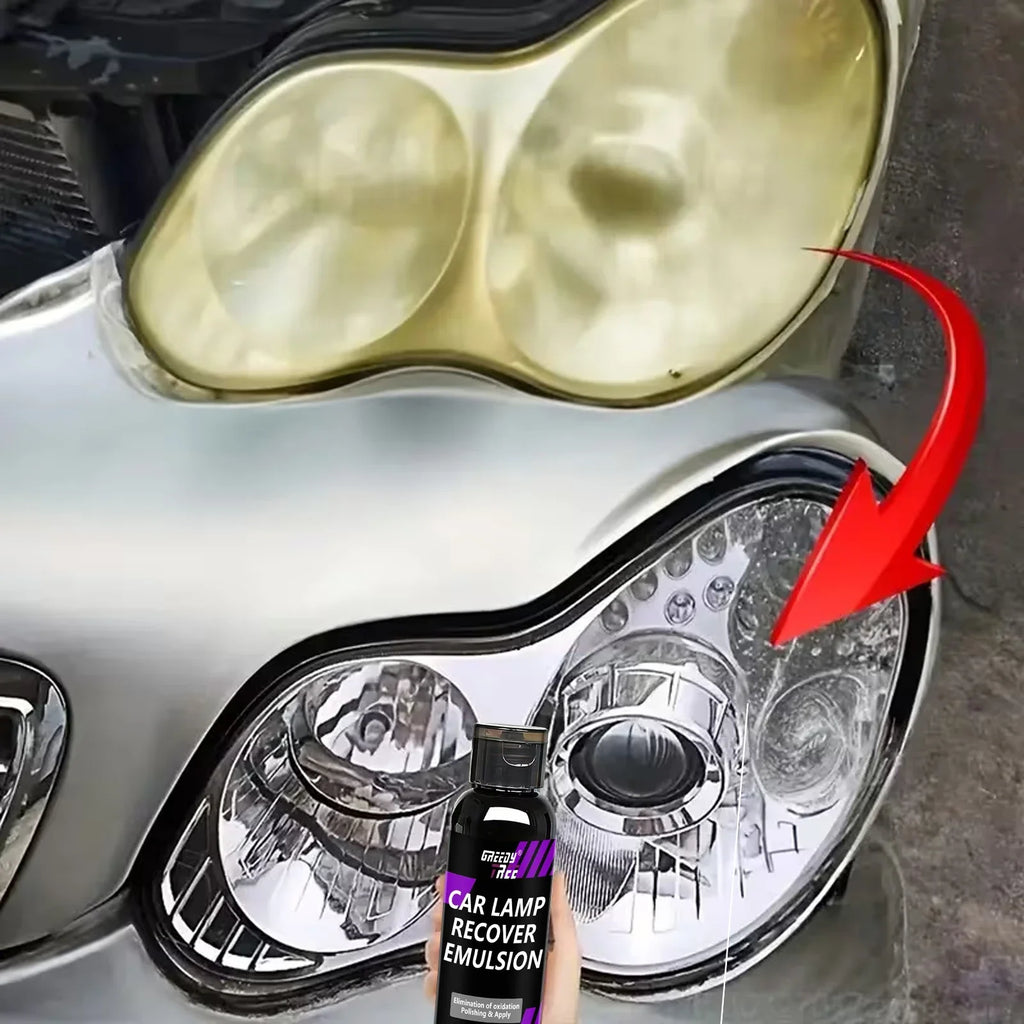 Headlight Restoration Kit – Anti-Yellowing & UV Protective Coating