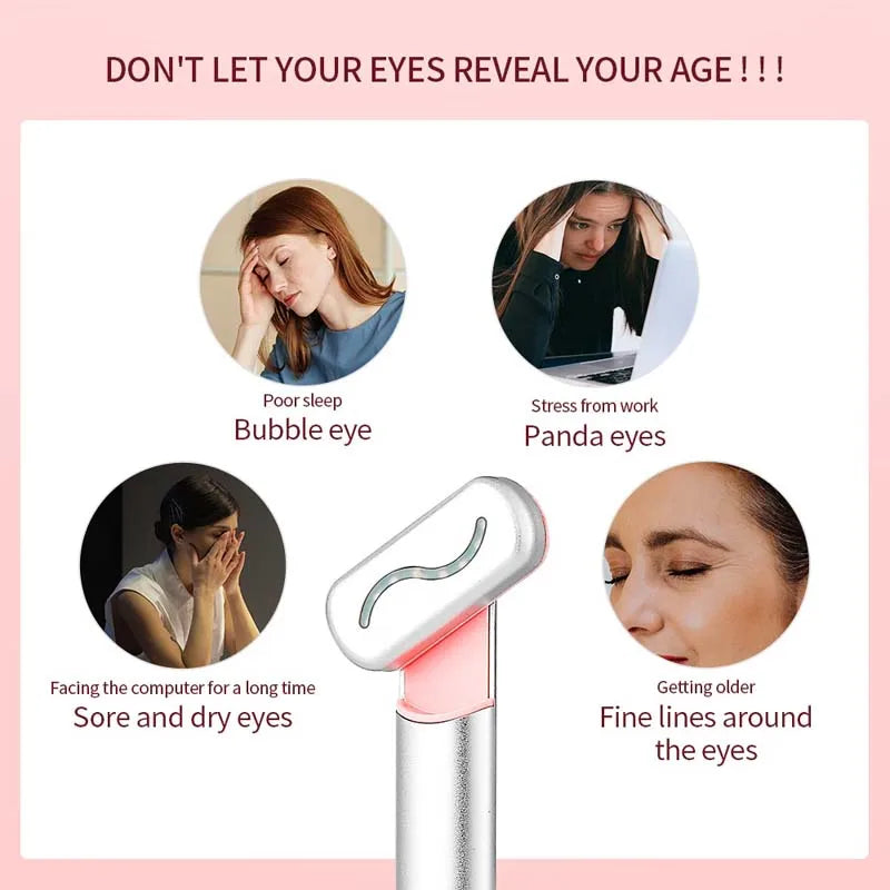 4-in-1 Red Light Therapy Wand | Microcurrent Facial Device