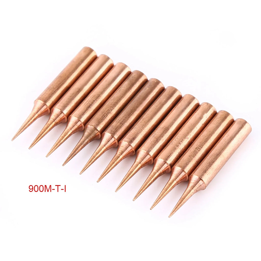 Solder Iron Tip Station Tool Soldering Pure Copper Low Temperature