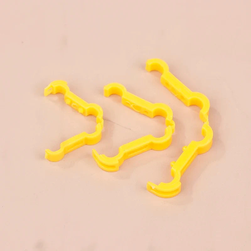 5-Pack Plastic Bird Leg Rings – 4/5/6mm for Parrots & Pigeons