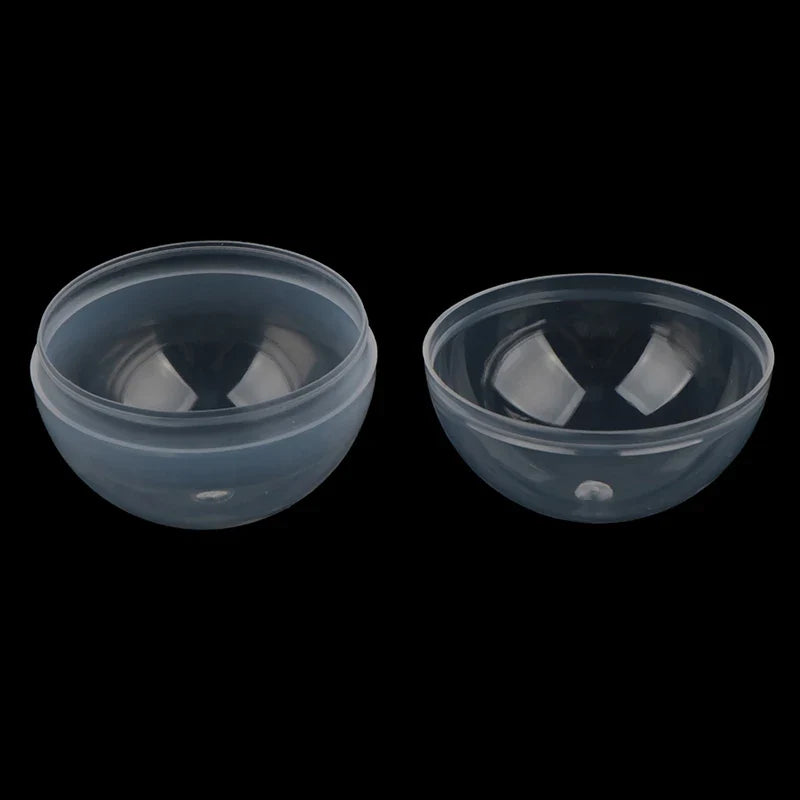 28- Can Open Transparency Plastic Capsule Toy Surprise Ball Tiny