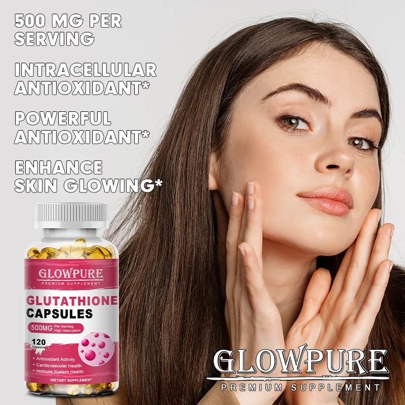 Glutathione Capsules – Skin Brightening, Daily Immune Support