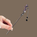 Elegant Tassel Hair Chignon Stick | Chinese Style Hair Accessory