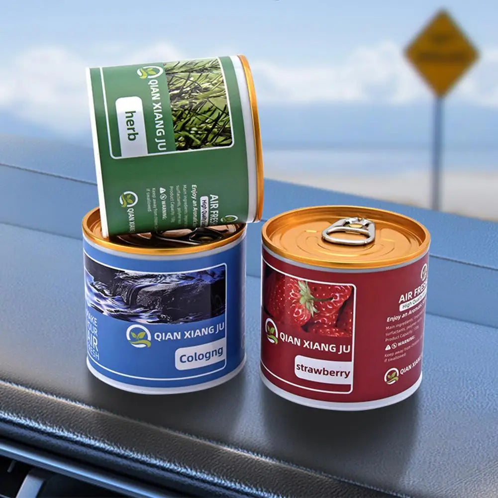 Solid Car Aromatherapy Canned Interior Fragrance 60 Days Long-lasting