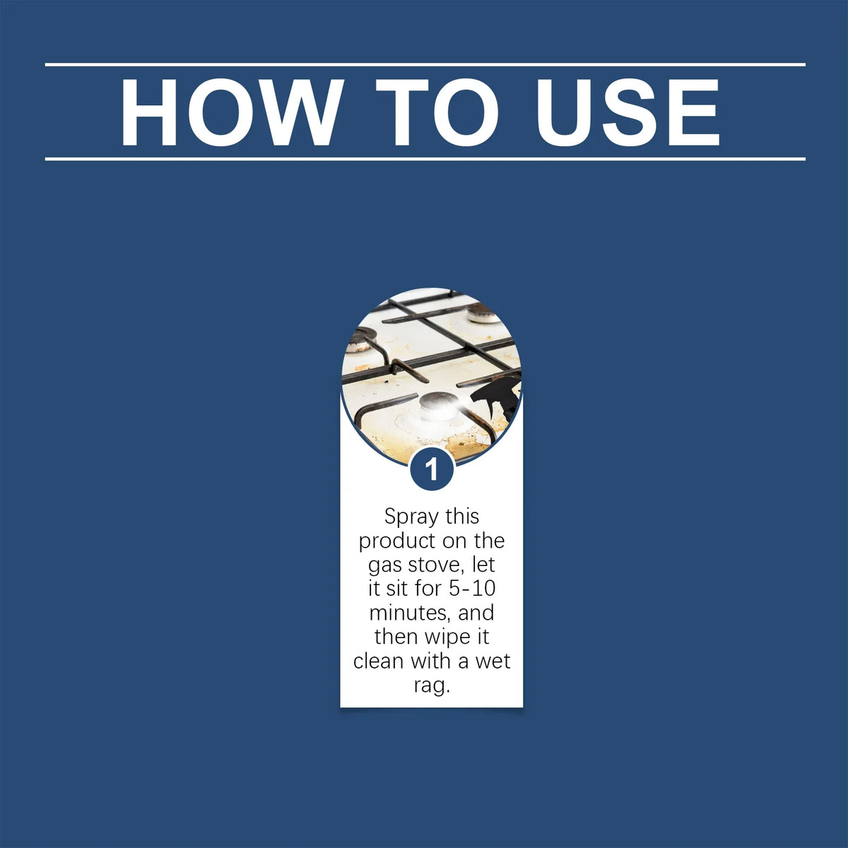 Jakehoe Gas Stove Cleaner Spray – Heavy-Duty Degreaser