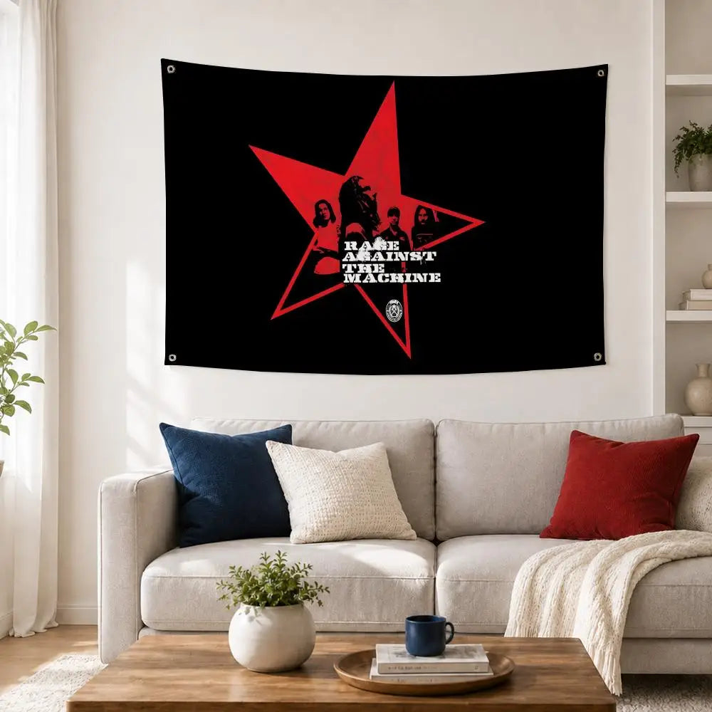 Rage Against the Machine Flag – Wall & Concert Banner