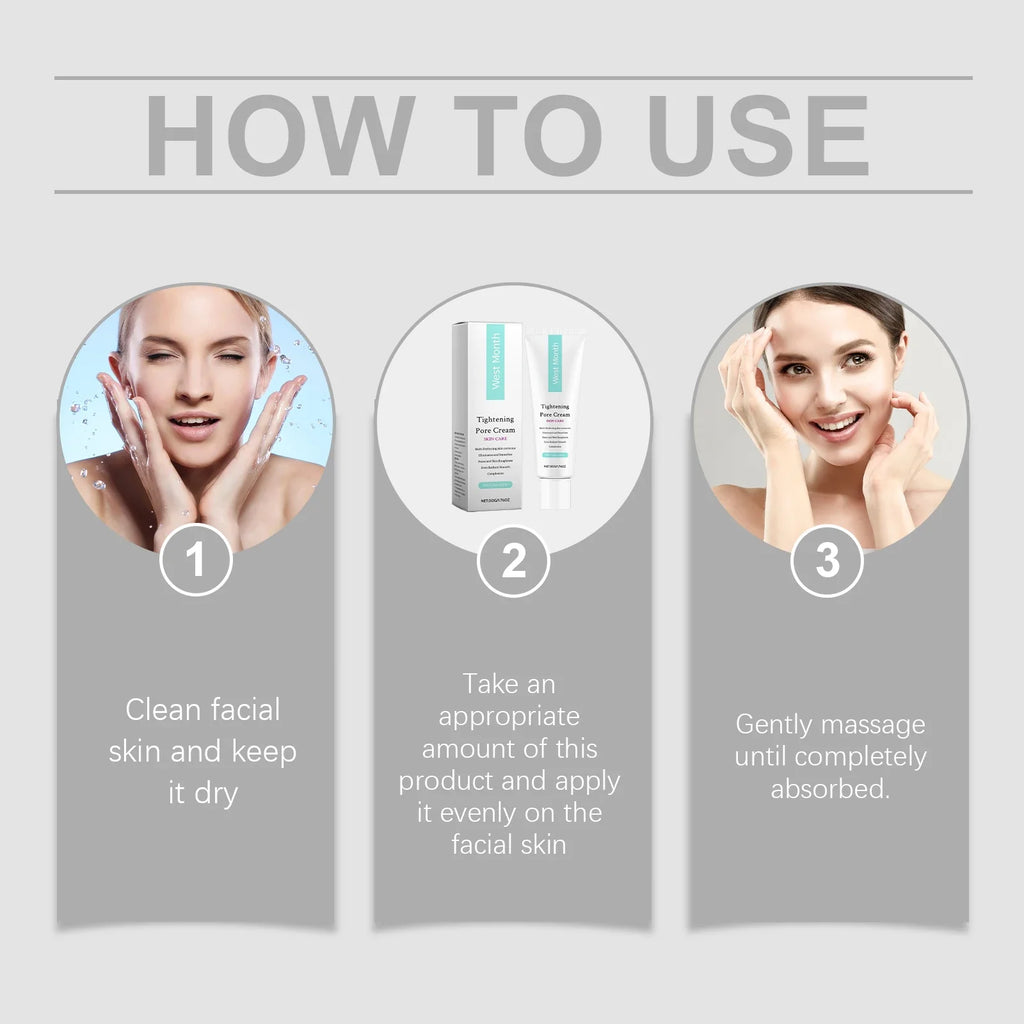WEST MONTH Pore Minimizing Face Cream – Oil Control 50g