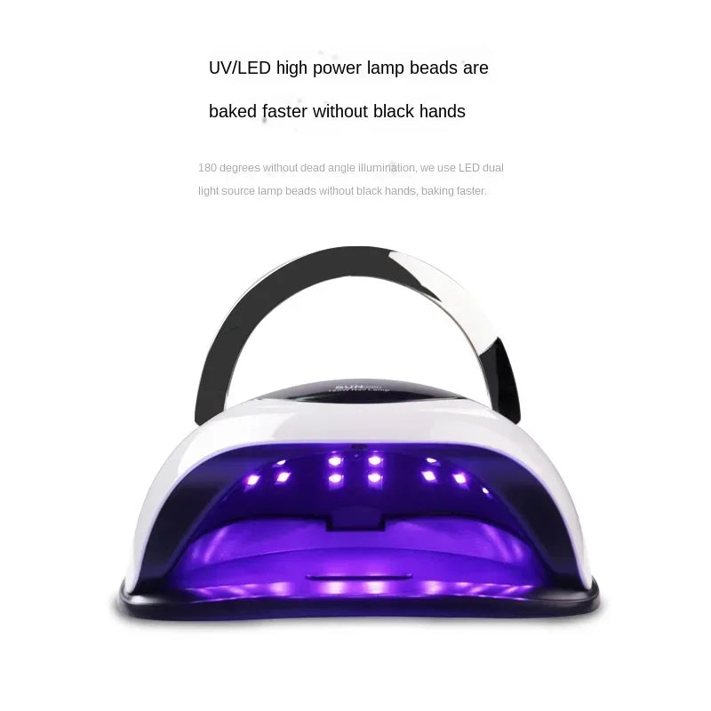 120W Smart LED Nail Lamp | Auto-Sensor Gel Polish UV Dryer