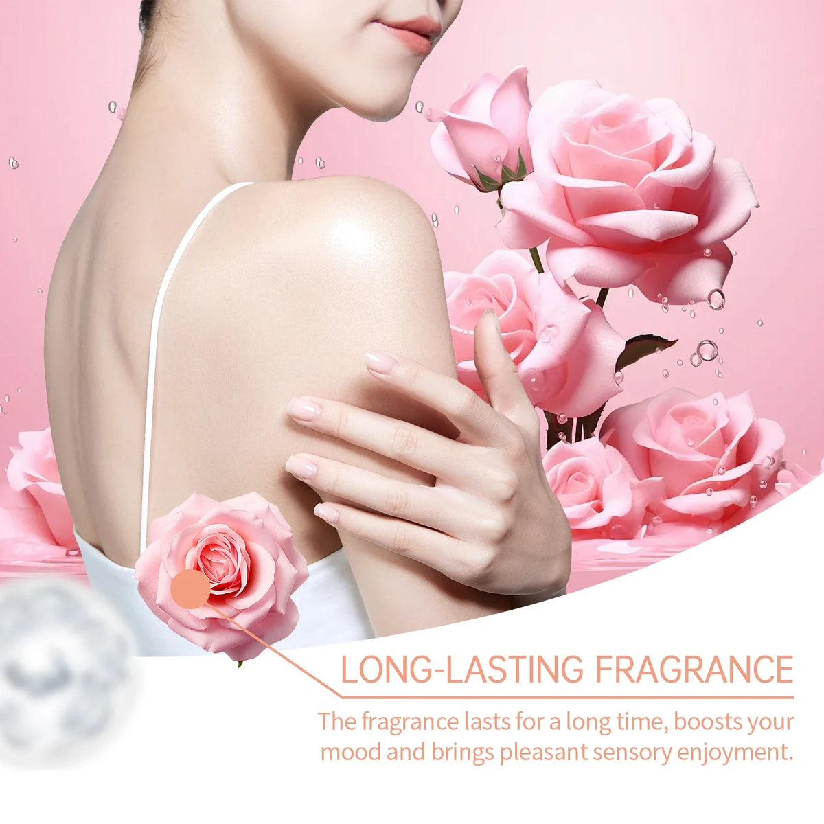 EELHOE Rose Bath Salts – Exfoliating, Pore-Minimizing, Stress Relief