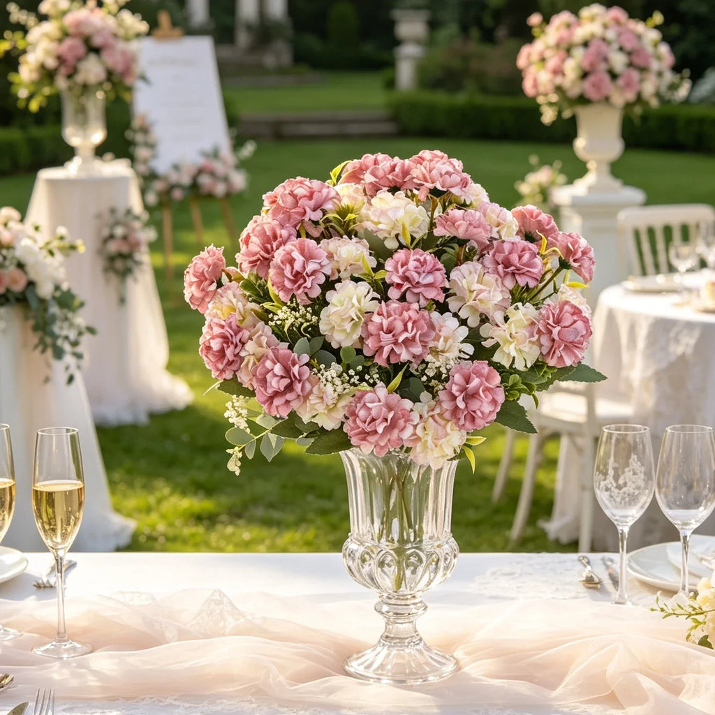 Artificial Silk Hydrangea Flowers – Wedding & Home Décor