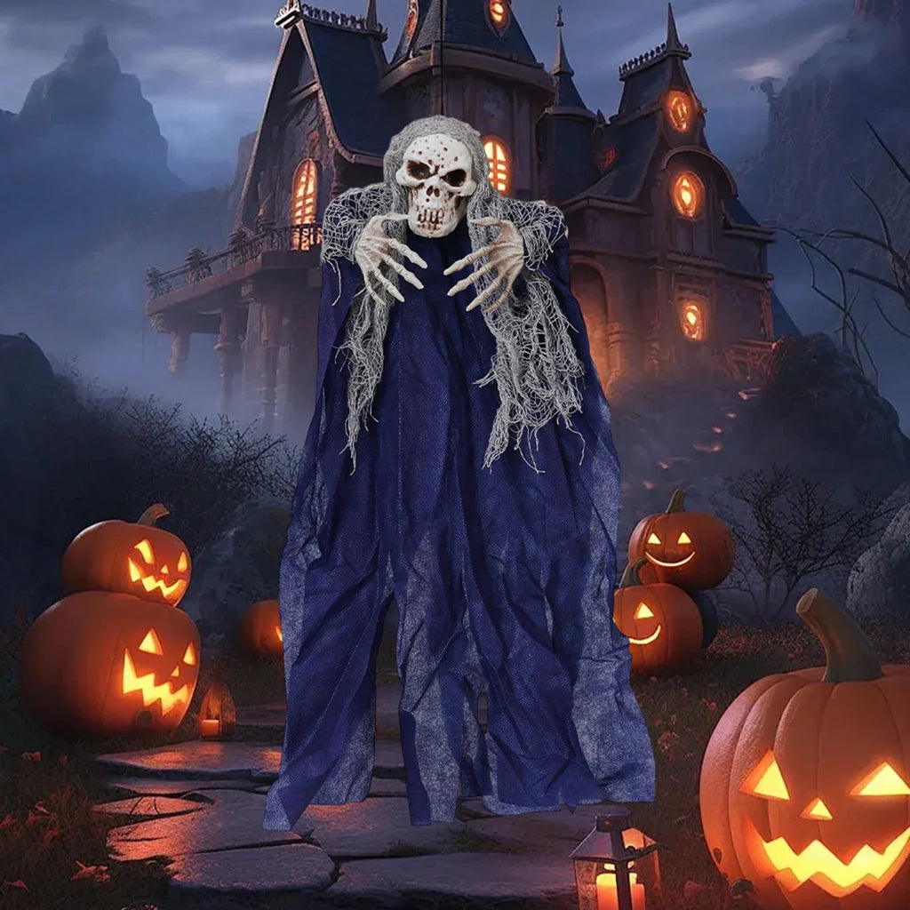 Halloween Hanging Skeleton Ghost Props | Outdoor Yard Decor