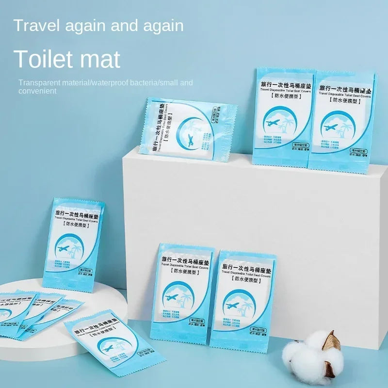 Disposable Waterproof Toilet Seat Covers – Travel & Camping