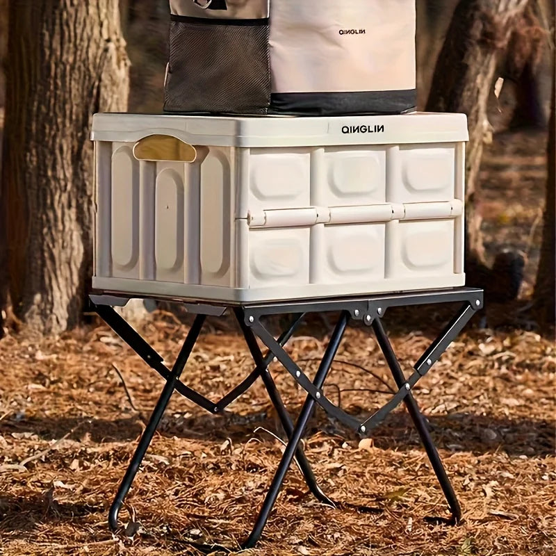 Portable Folding Camping Table – Compact Metal Outdoor Table
