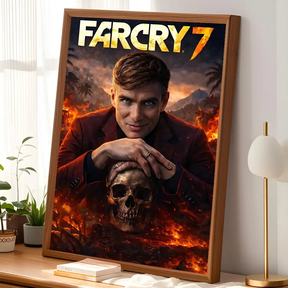 Far Cry Game Poster – Self-Stick HD Waterproof Wall Art