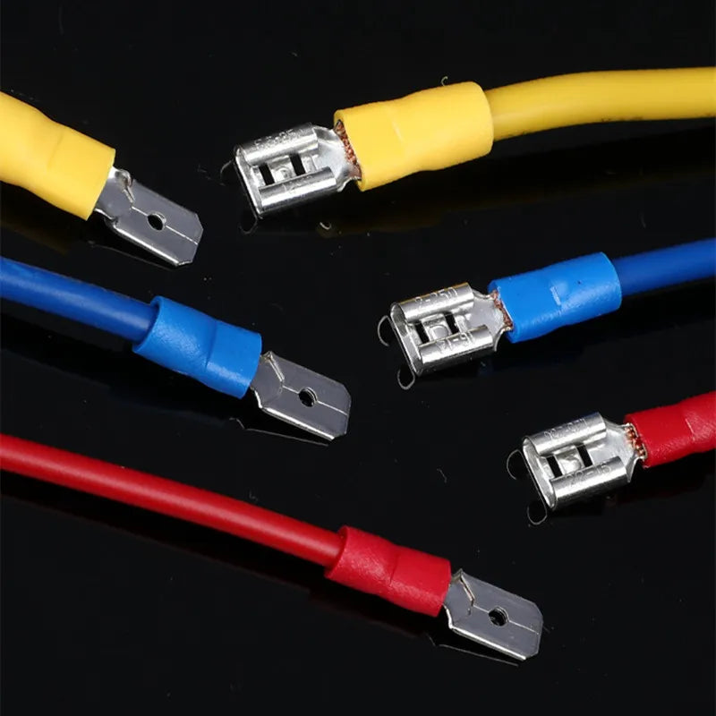 FDD MDD Female Male Insulated Electrical Crimp Terminal 1 5-2 5mm2
