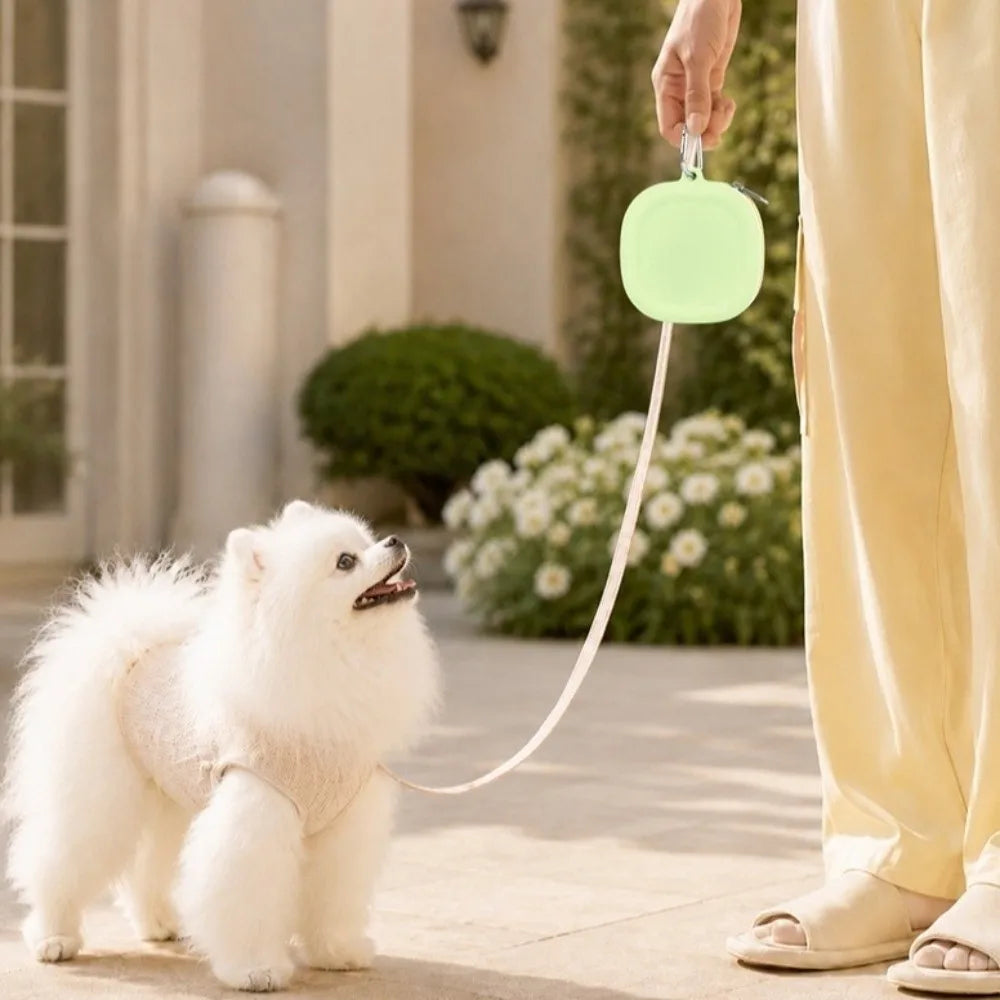 Silicone Dog Treat Pouch | Waterproof Hands-Free Training Bag