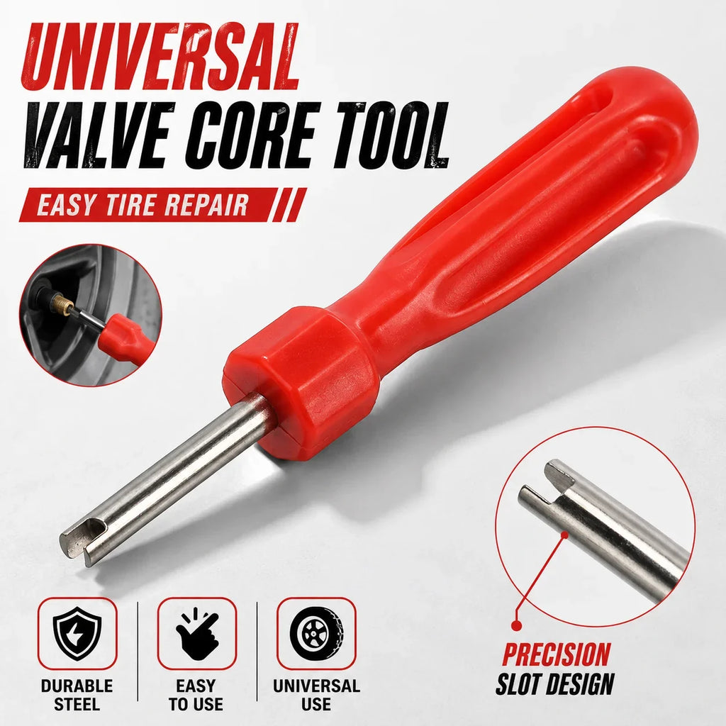 Tire Valve Core Remover Tool – Bike, Car & Motorcycle