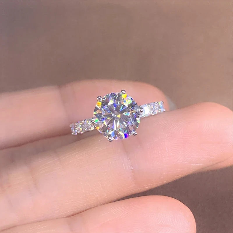 Huitan Women's CZ Wedding Band Ring | Engagement Jewelry