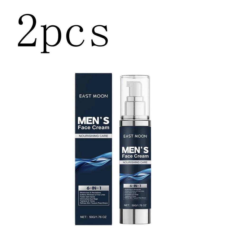 East Moon Men's Deep Moisturizing Face Cream – Aftershave & Eye