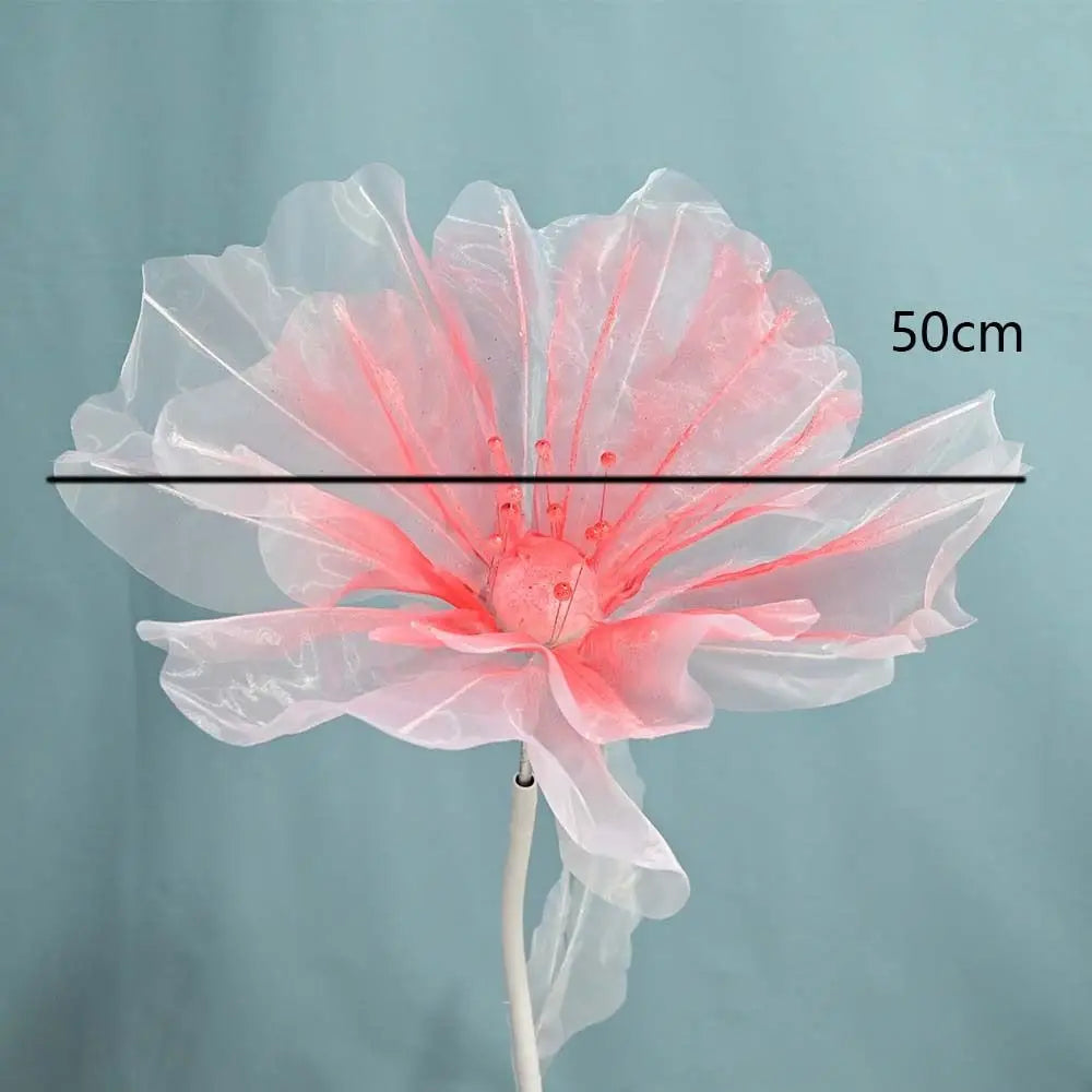 50cm Large 3D Artificial Hanging Flower – Wedding & Event Decor