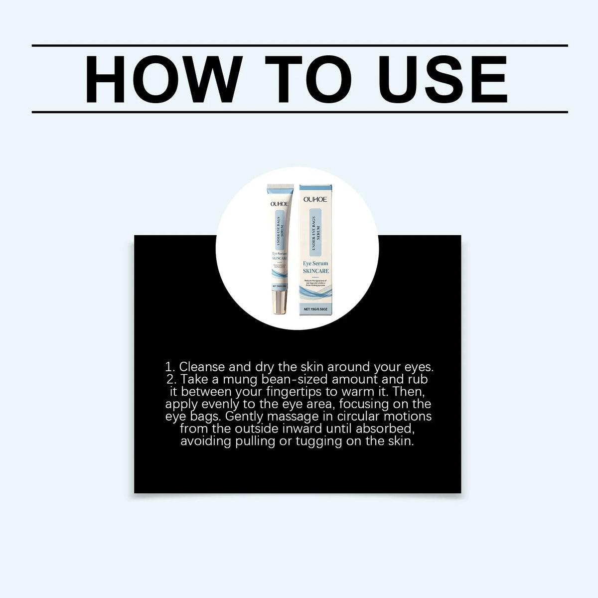 Ouhoe Anti-Aging Eye Cream – Brighten & Smooth Eye Area