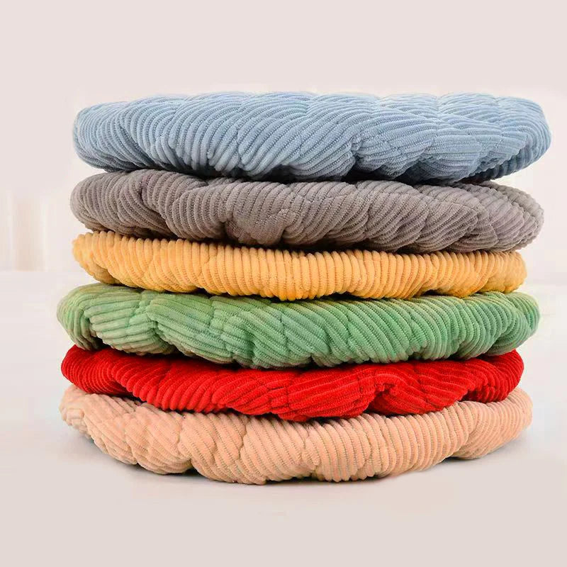 Thick Soft Round Stool Covers Elastic Seat Cushions Wood Iron 25
