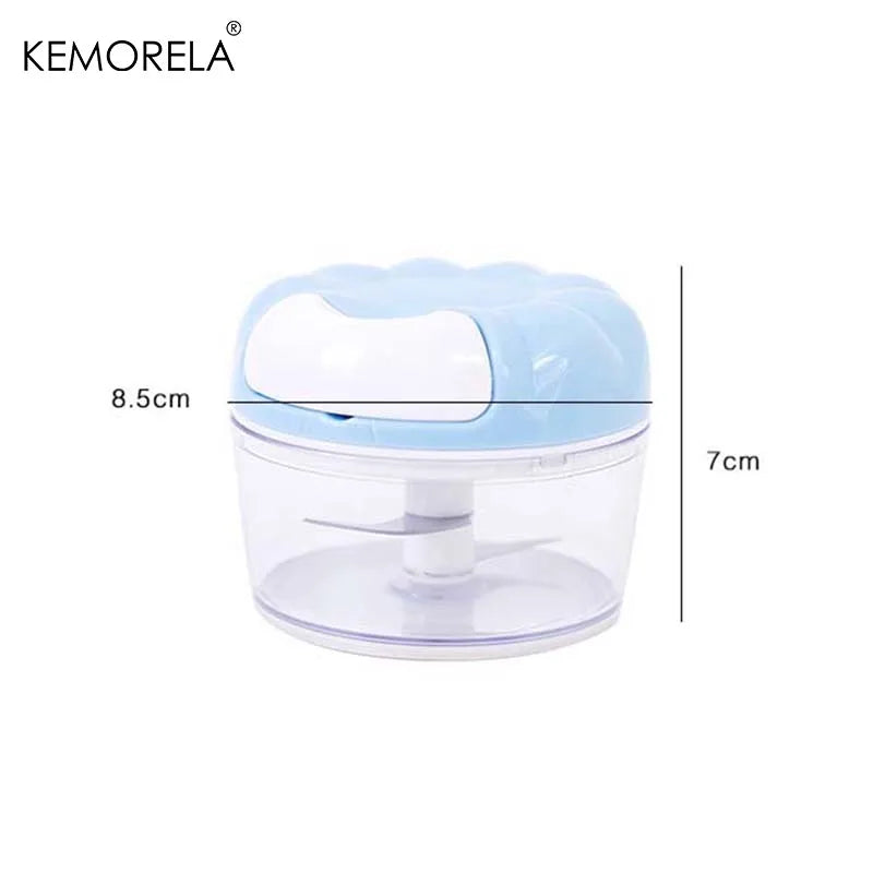 KEMORELA Manual Garlic Chopper – Mini Food Grinder & Cutter