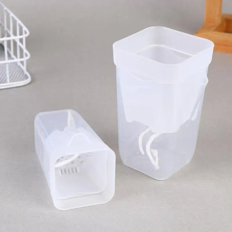 Clear Self Watering Plant Pot Plants Double-layer Flower Pots Planter