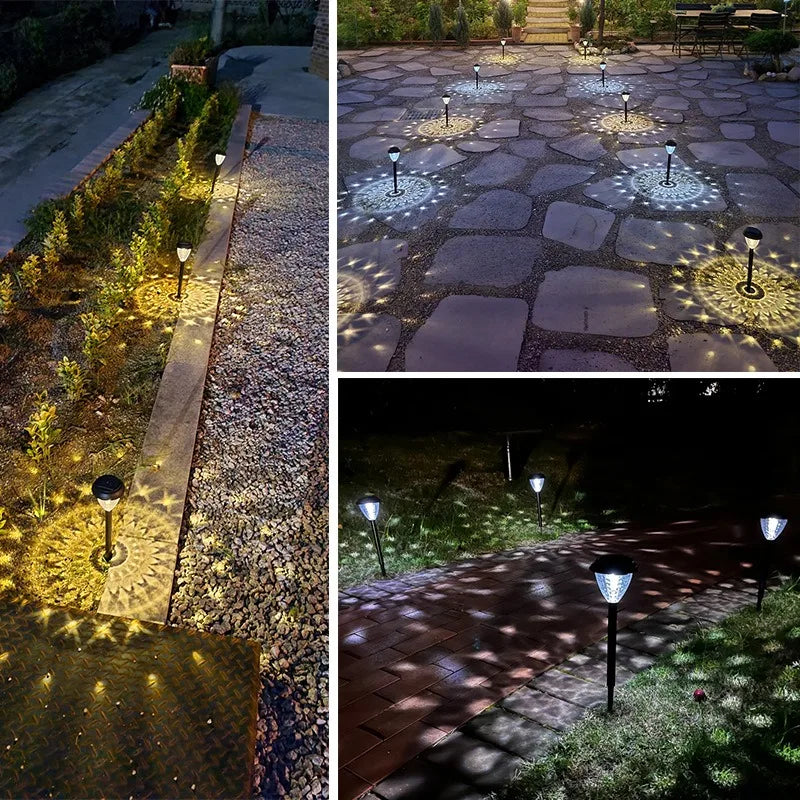 Solar Lawn Lights Outdoor Waterproof Garden Landscape Decoration