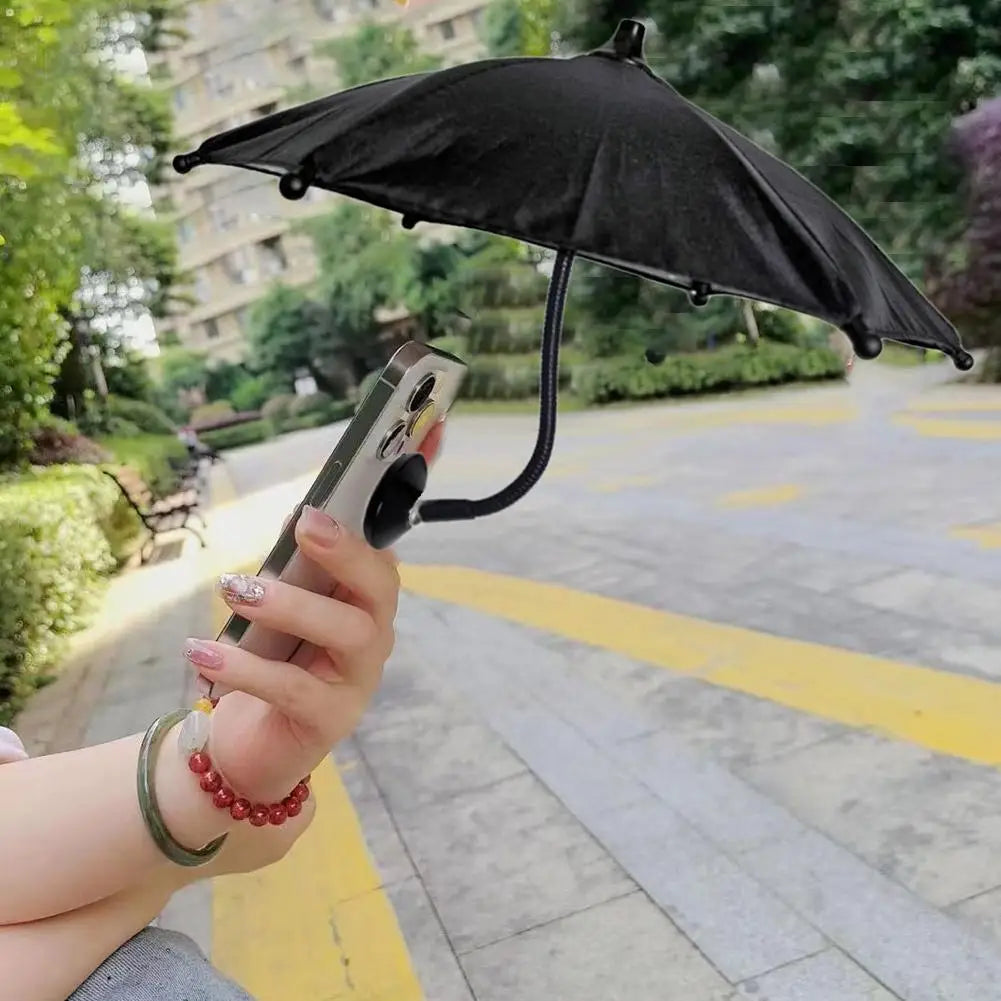 Magnetic Phone Sunshade Umbrella | 360° Outdoor Sun Cover
