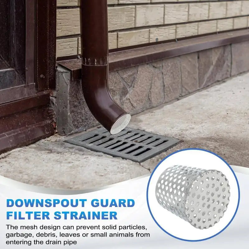 Stainless Steel Drain Cover Anti Clogging Interpolated Filter Screen