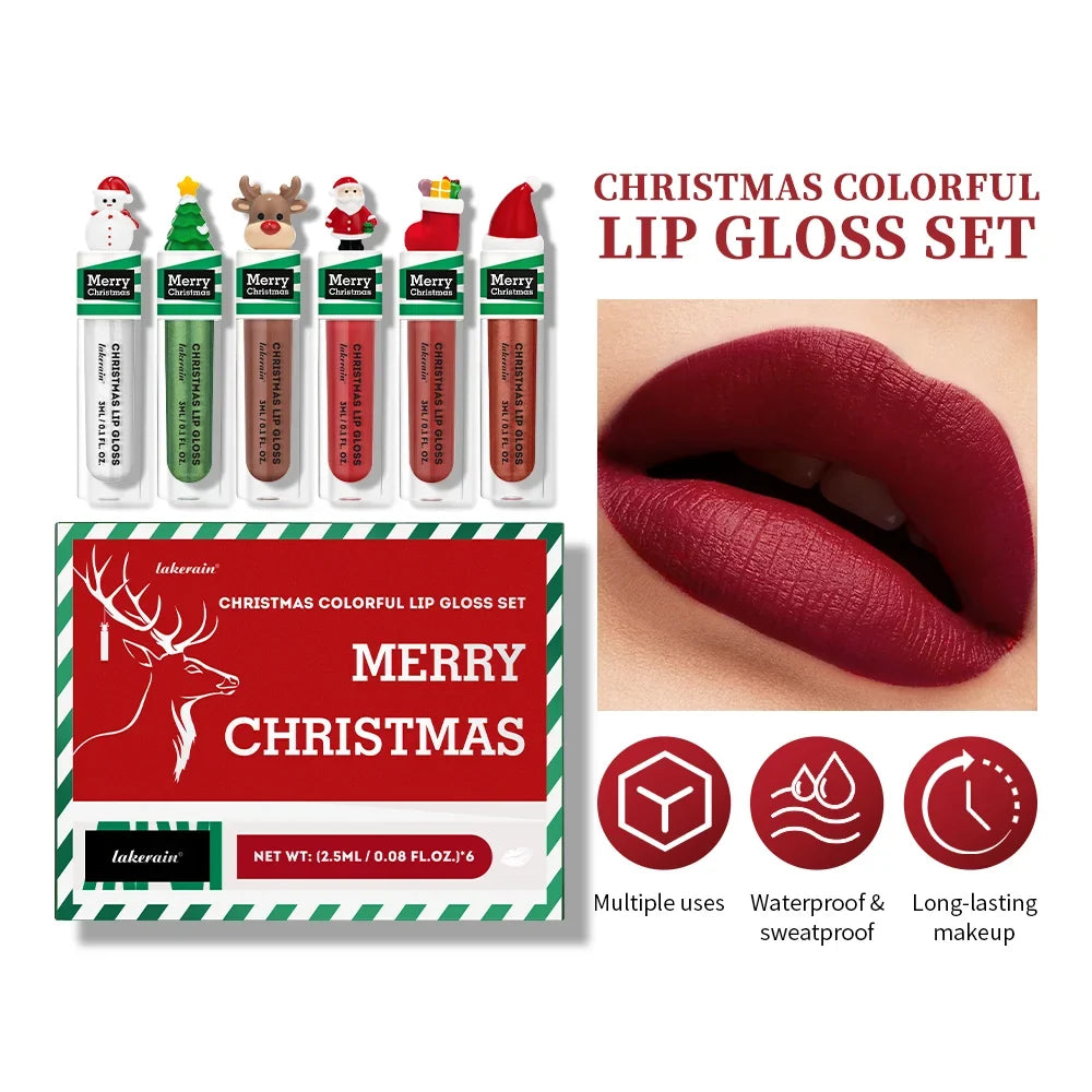 ibcccndc 5-Piece Jelly Lip Gloss Set – Hydrating & Long-Lasting