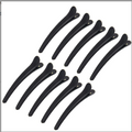 10-Pack 8CM Duck Beak Hair Clips – Plastic Fish Beak Hairpins