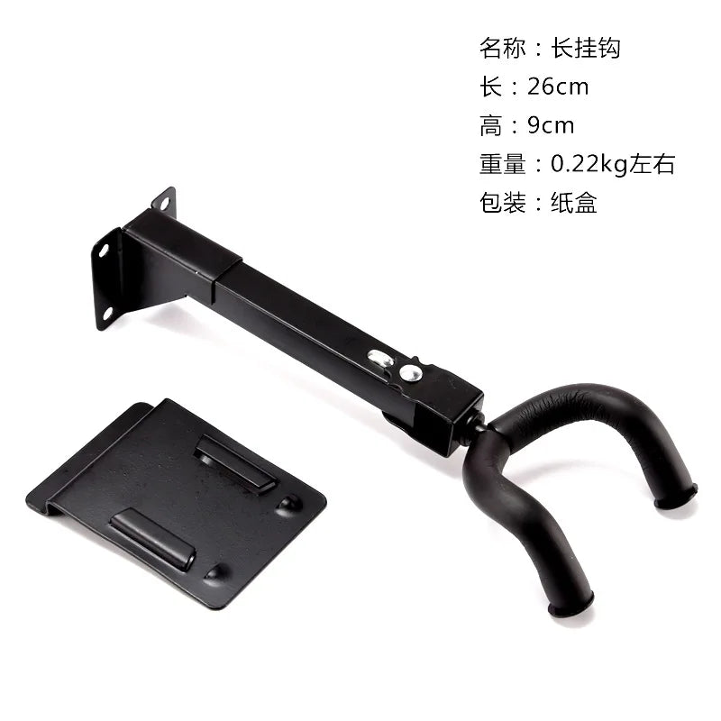 Thickened Guitar Slot Board Long Hook Wooden Special Piano Rack Wall