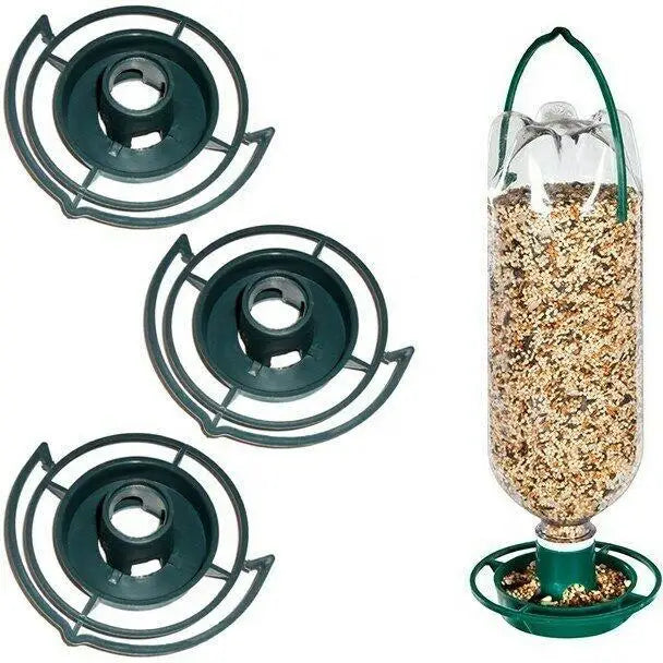 Plastic Garden Bird Feeder Coke Bottle Hanging